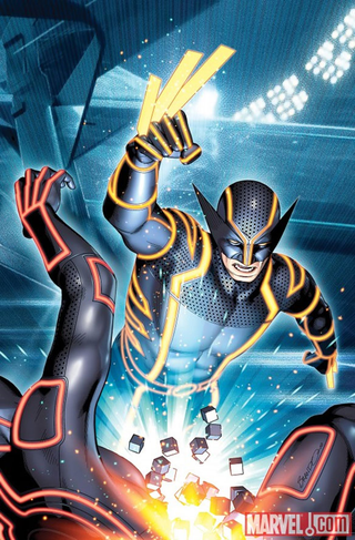 Illustration for article titled What if Iron Man, Captain America, and Thor starred in Tron?